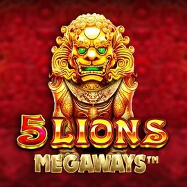 5 Lions Megaways logo by Pragmatic Play Simple Casino