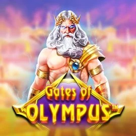 Gates of Olympus logo – Slots by Pragmatic Play at Simple Casino