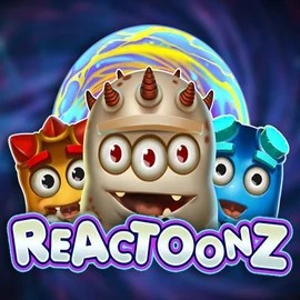 Reactoonz logo by Play’n GO at Simple Casino