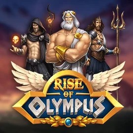 Official Slots logo: Rise of Olympus by Play’n GO at Simple Casino